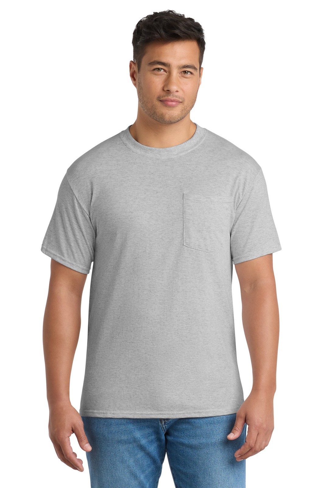 Port & Co Tall Core Blend Pocket Tee PC55PT