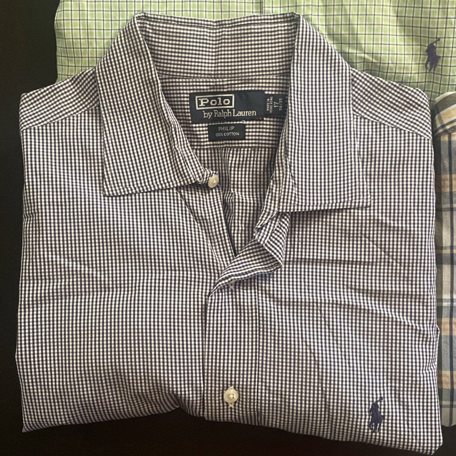 EUC Polo Ralph Lauren 5 Pc Lot / Button Shirts / 1 Sweater Pony ALL SZ XL