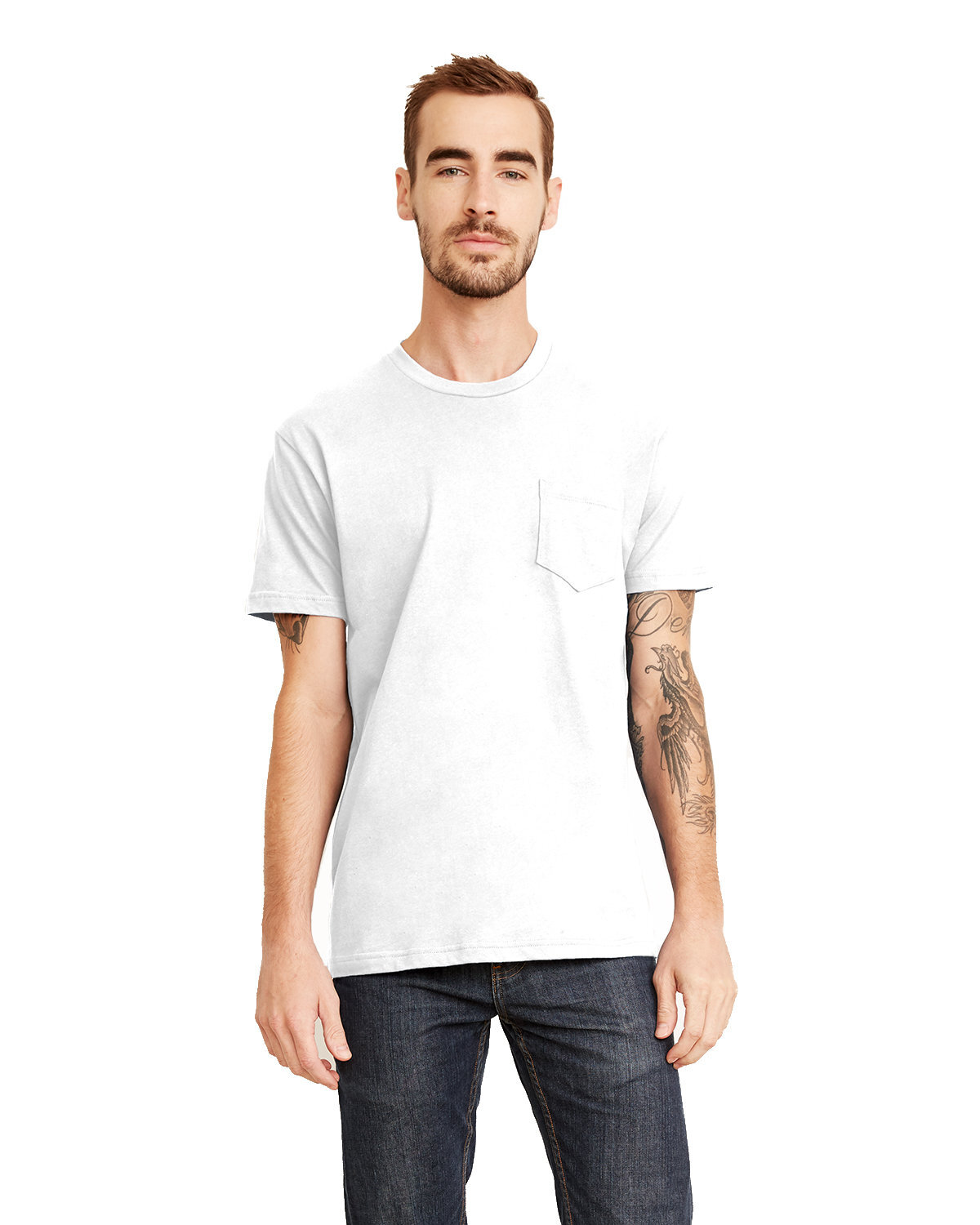 Next Level Apparel Unisex Pocket Crew – 3605