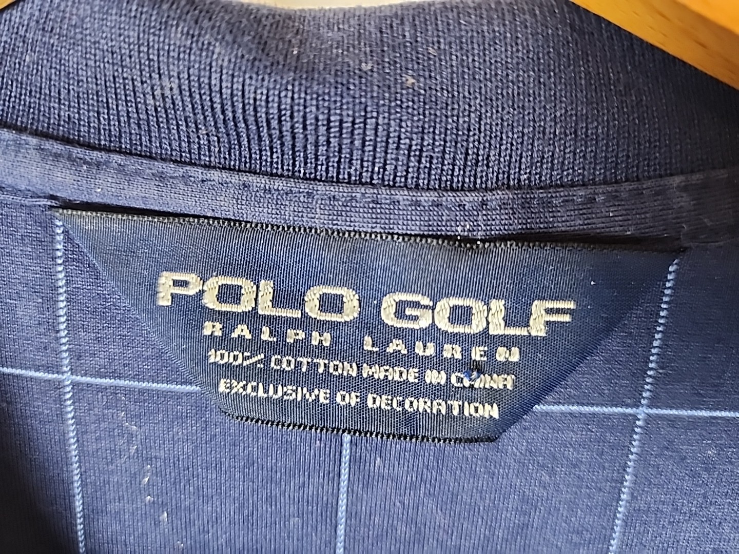 Polo Golf Ralph Lauren Polo Shirt Men’s Sz XL Navy Geometric Block Short Sleeve