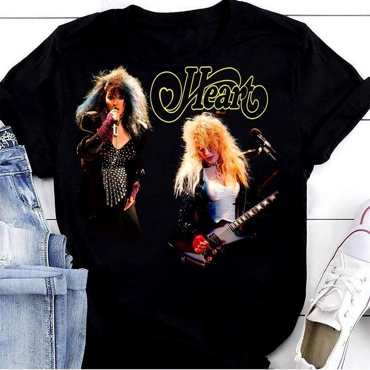Heart Classic Band T-shirt Concert Full Size S to 5XL SG312 FREE SHIPPING