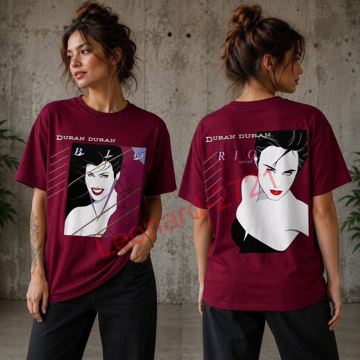 Hot Popular Duran Duran Band Rio Single S to 5XL 3D Shirt