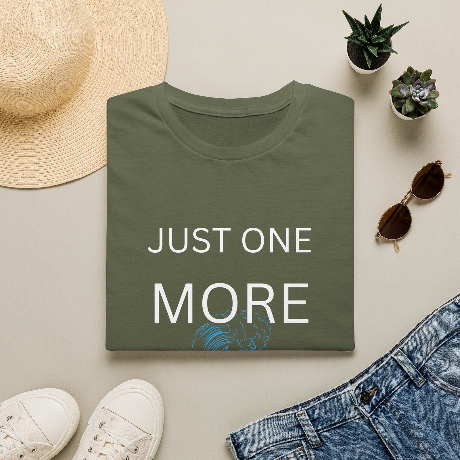 Just One More Wave Perfect Weight® Tee