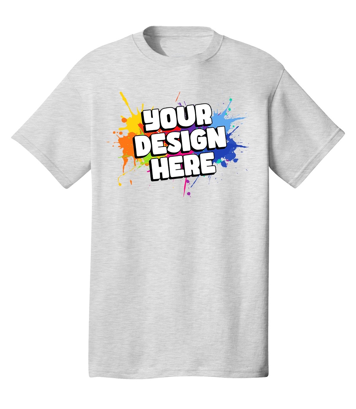Custom Design Personalized T-shirt With Your Logo Short Sleeve Tee