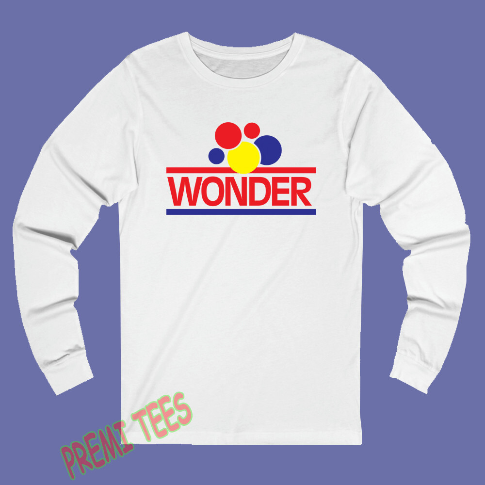 Wonder Bread Men’s White Size S-3XL
