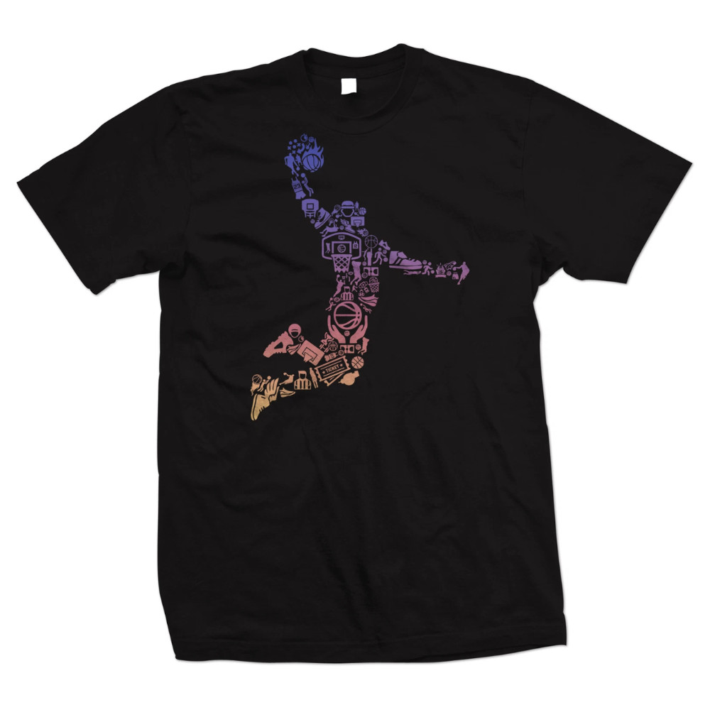 Basketball T Shirt – Slam Dunk T Shirt – Basketball Player T shirt – XS to 5XL