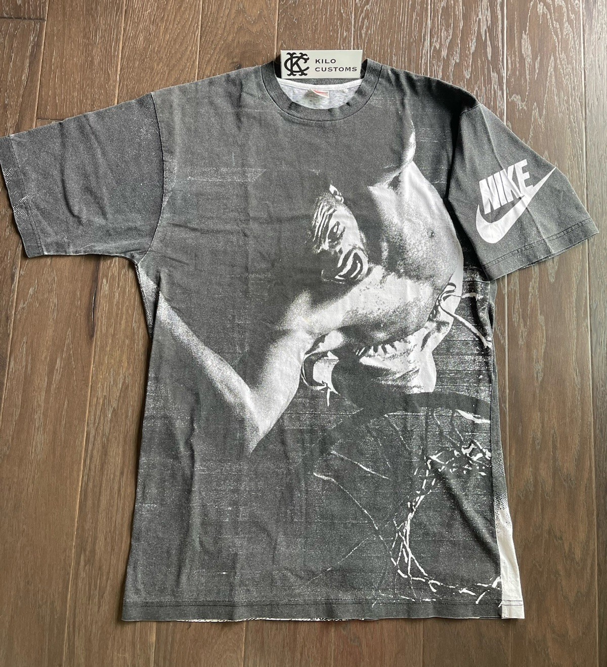 Nike Charles Barkley AOP Shirt XL Air Force III Godzilla Sixers 80s 90s VTG OG