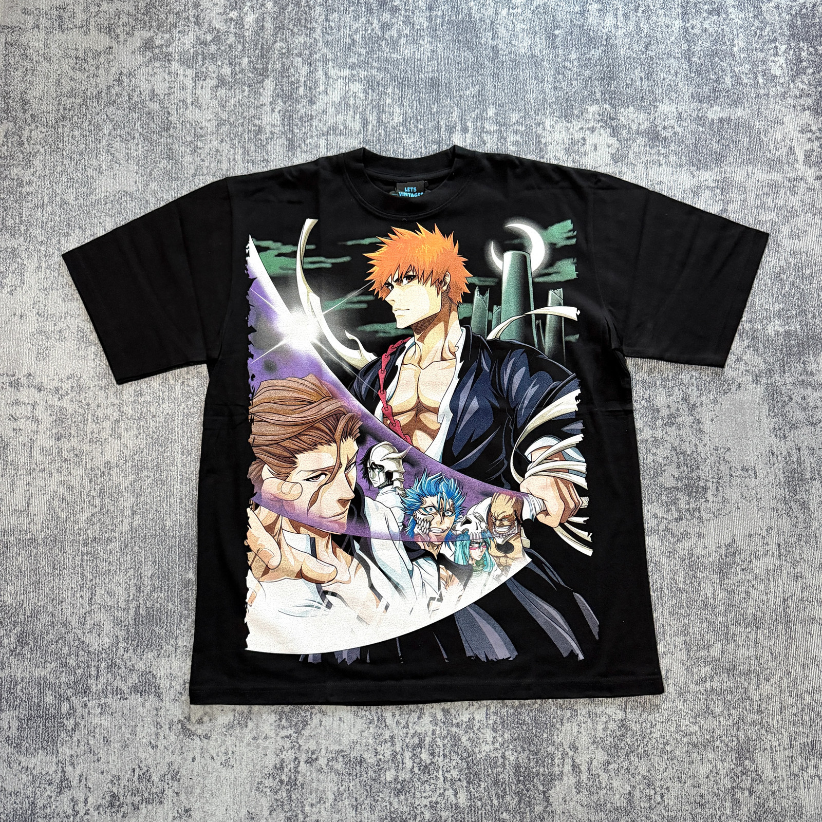 Bleach – Ichigo Kurosaki, Sosuke Aizen, Espada Grimmjow Jaegerjaquez – T-Shirt –