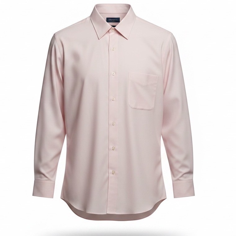 Brooks Brothers Dress Shirt Mens 16.5-33 Pink Excellent Regent Supima Non-Iron