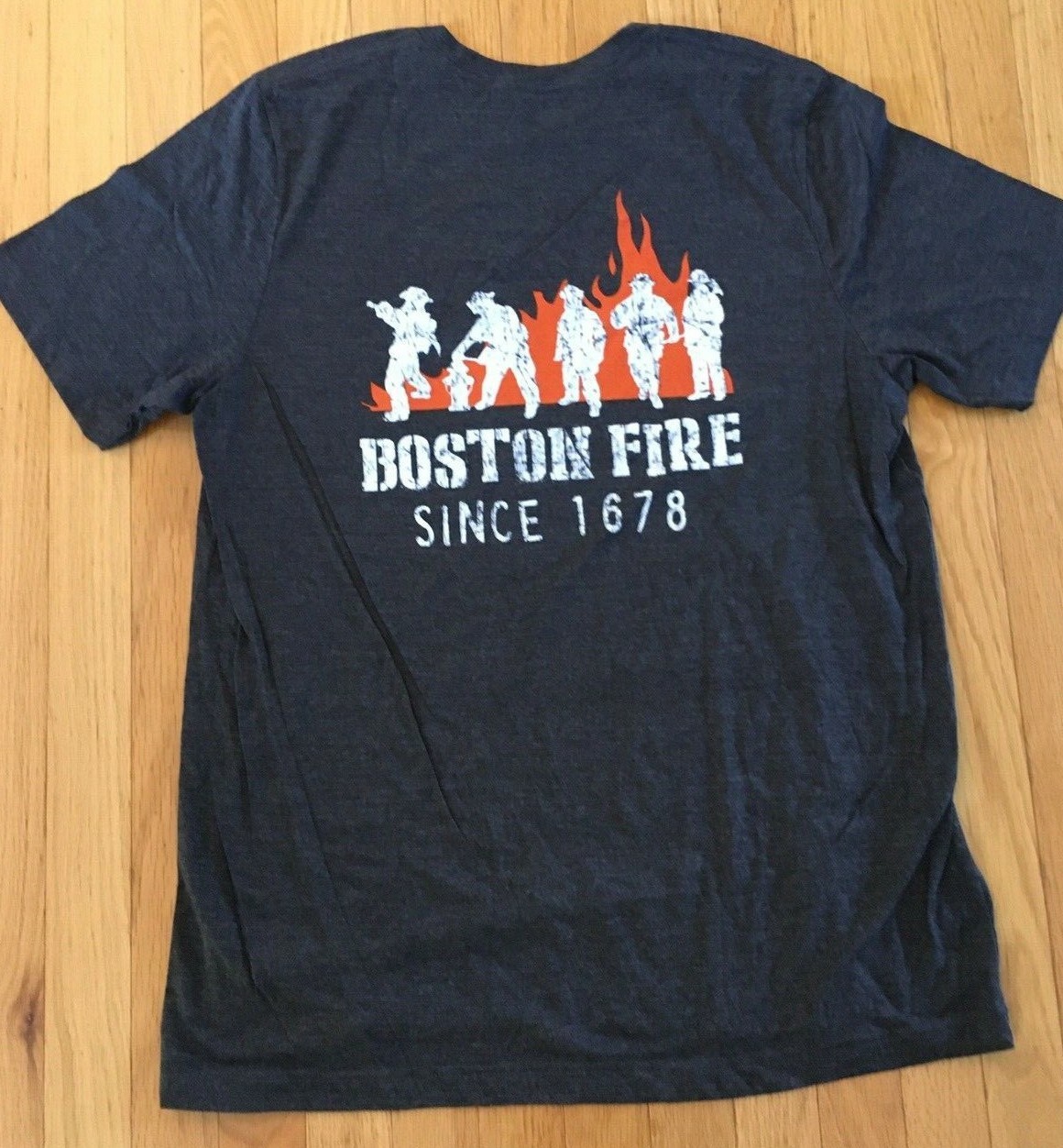 Boston Fire Since 1678 T-Shirt dark gray NWOT, various sizes Tee shirt