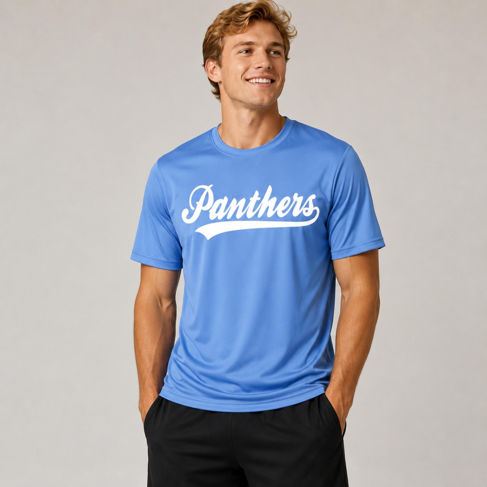Custom Performance T-Shirt Personalized Team Moisture Wicking Athletic Tee