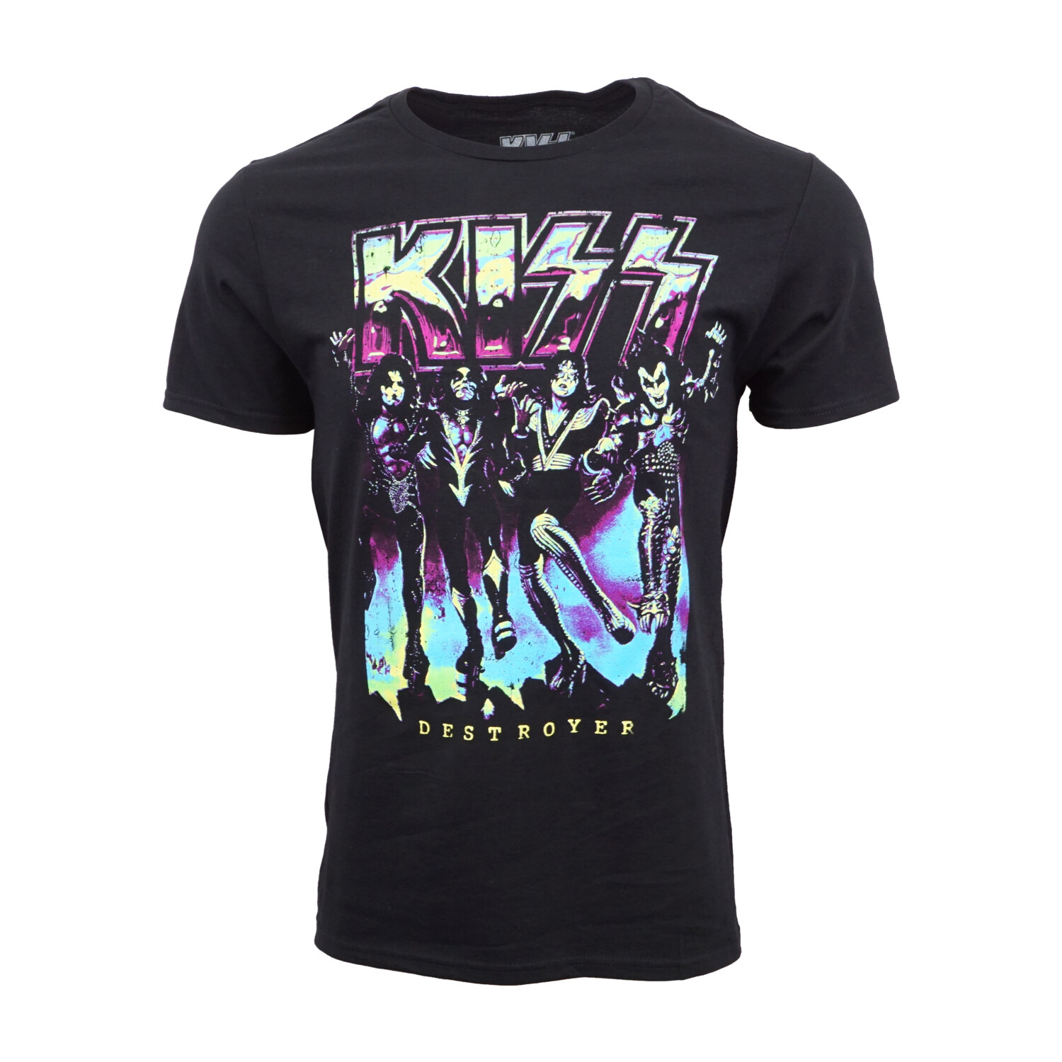 KISS DESTROYER T SHIRT OFFICIAL ITEM BLACK