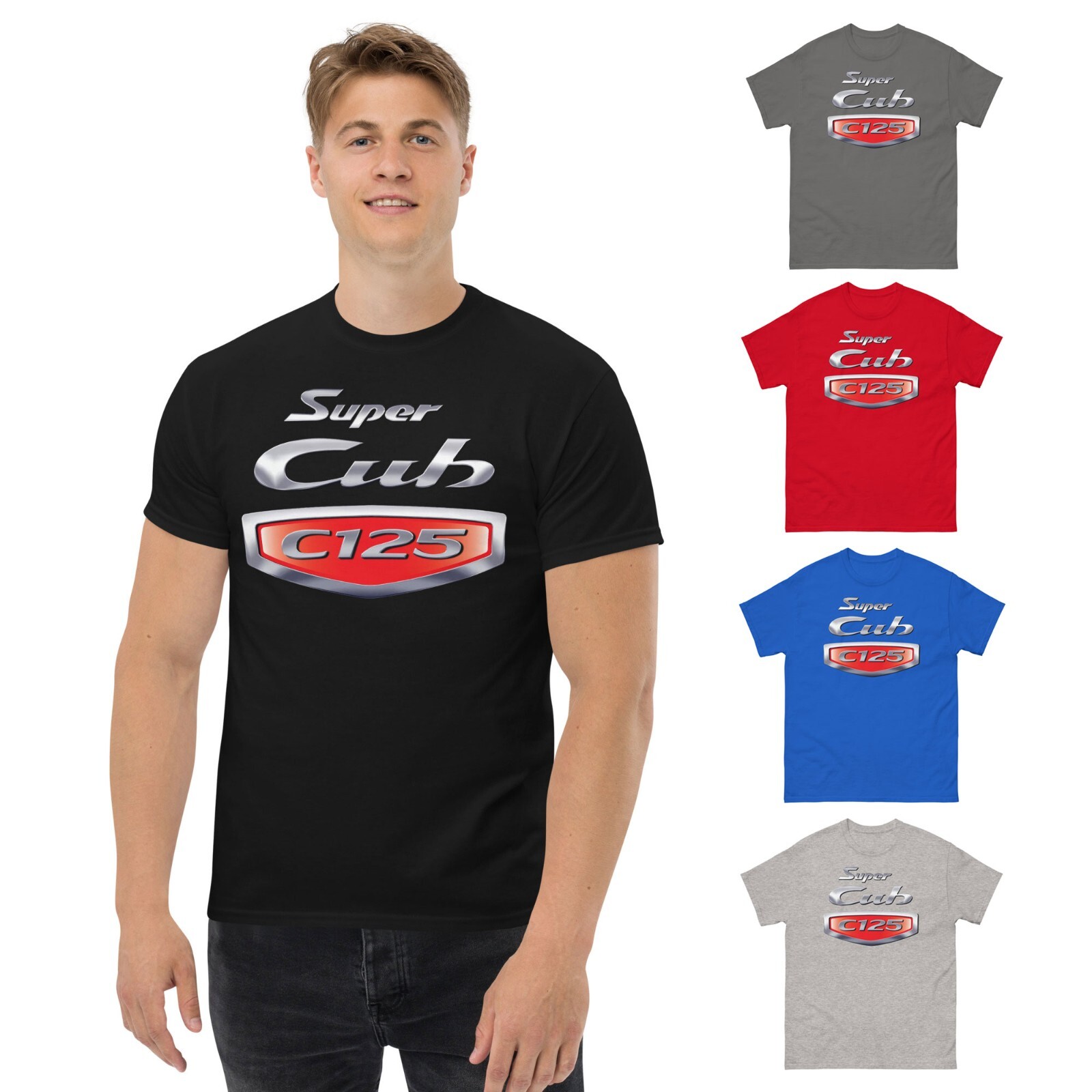 Super Cub Short-Sleeve Unisex T-Shirt – FIVE COLORS AVAILABLE