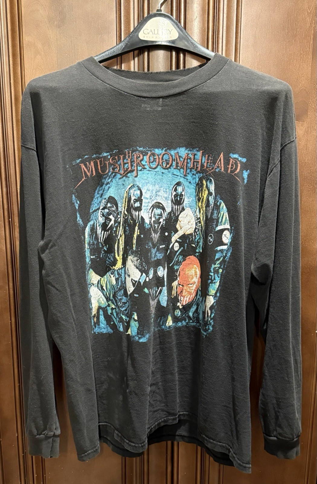 Vintage Mushroomhead Long Sleeve T-Shirt Size L Nu Metal Y2K Delta Pro Weight