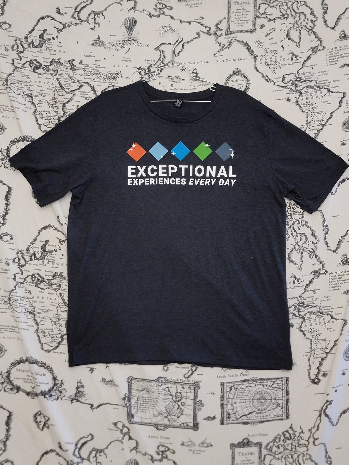 District Perfect Tri T-Shirt Men’s 2XL “Exceptional Experiences Every Day” Sonic