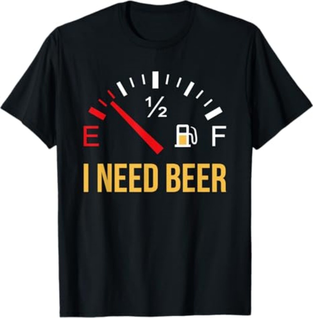 I Need Beer Beer Drinking Party Design T-Shirt