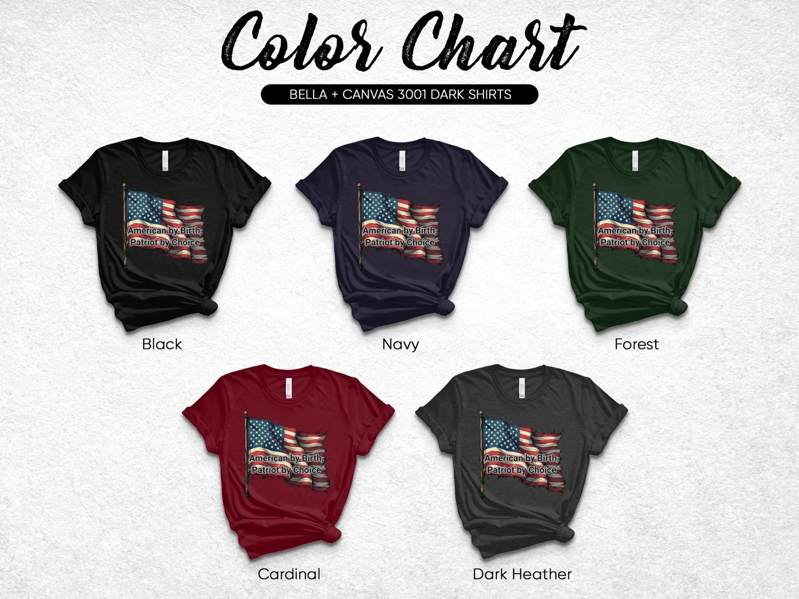 Customizable Vintage American Flag Graphic Design T-Shirts