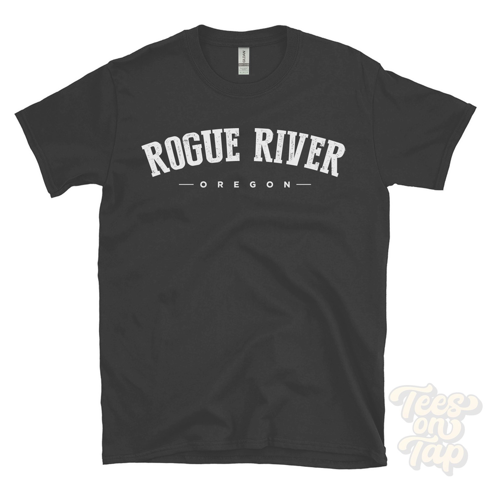 ROGUE RIVER OREGON T-SHIRT Jackson USA retro varsity style hometown gift idea