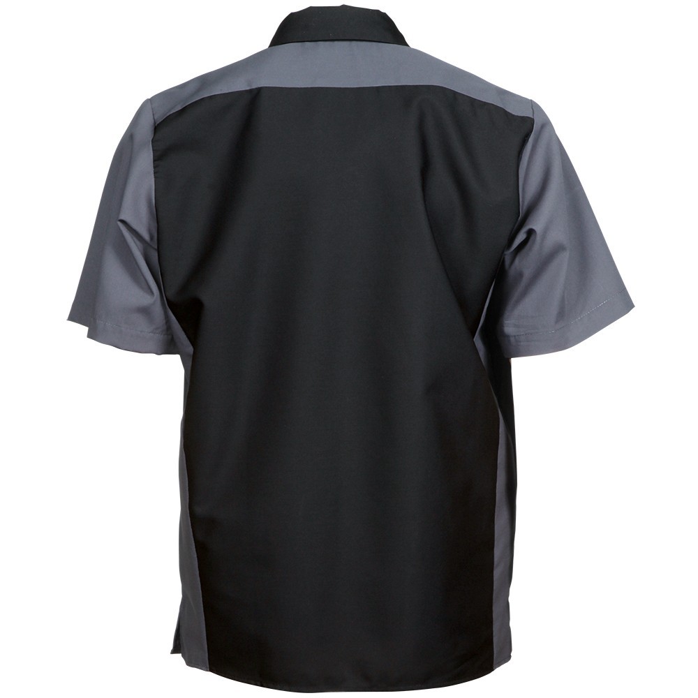 NEW Reed Work Shirts Two Tone Crew Button Down Mechanic Technician Auto Uniform