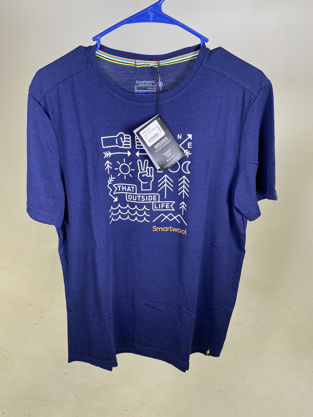 Smartwool Sport 150 Short Sleeve Men’s Graphic T Sizes – S, M, L, XL, XXL – NEW
