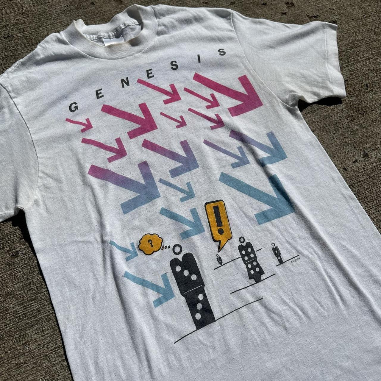 1986 Genesis “Invisible Touch” Tour Band T-shirt classic style S-5XL NH16703