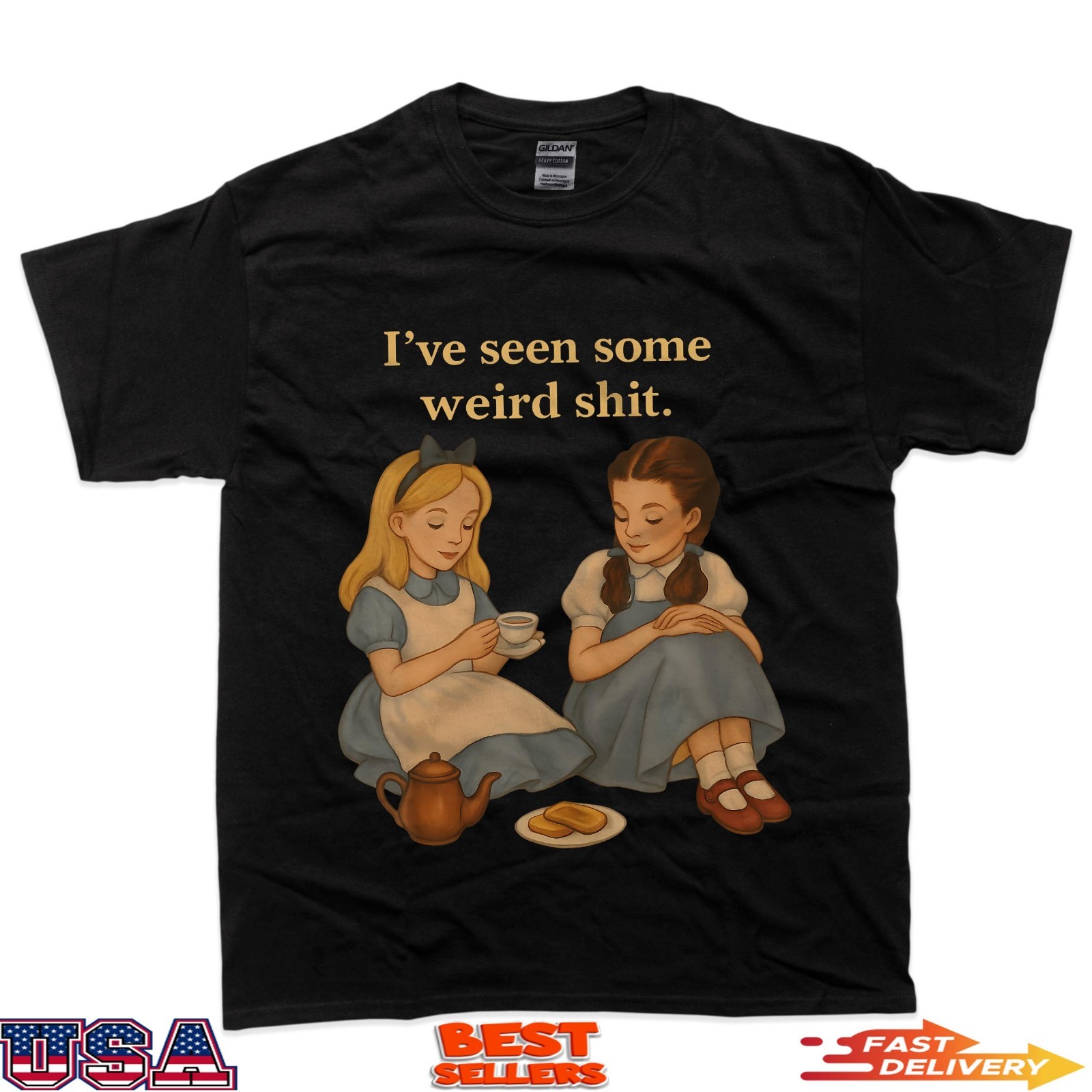 Ive Seen Some Weird Shjt Funny Sarcastic Quote T-Shirt