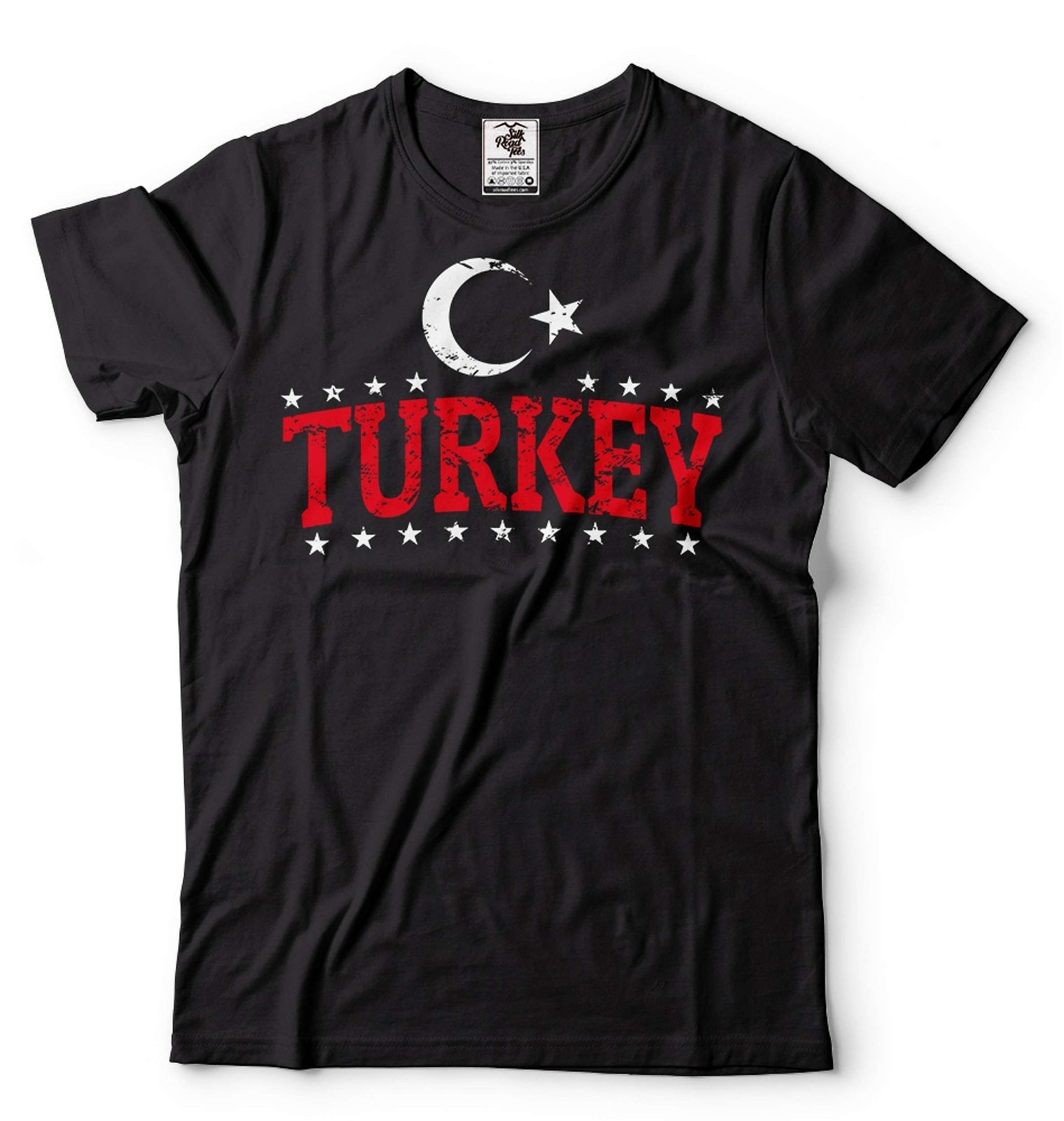 Mens Turkey Patriotic Shirt Turkish Shirt Turkey Country Logo Symbol Shirts