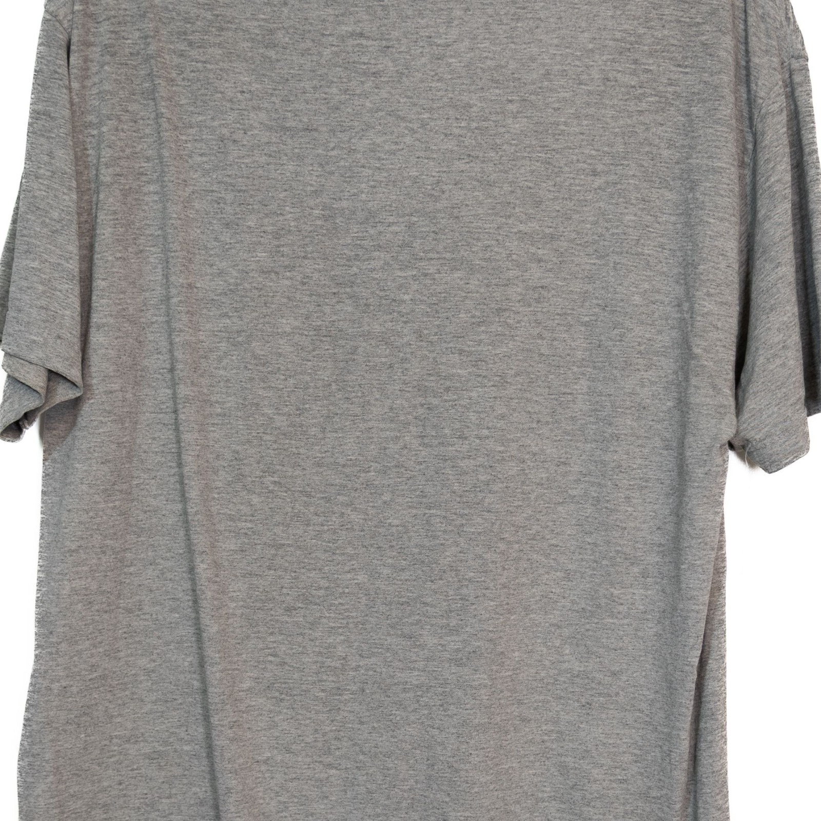 Alstyle Apparel & Activewear Size L Gray Crewneck Short-Sleeve T-Shirt Mens