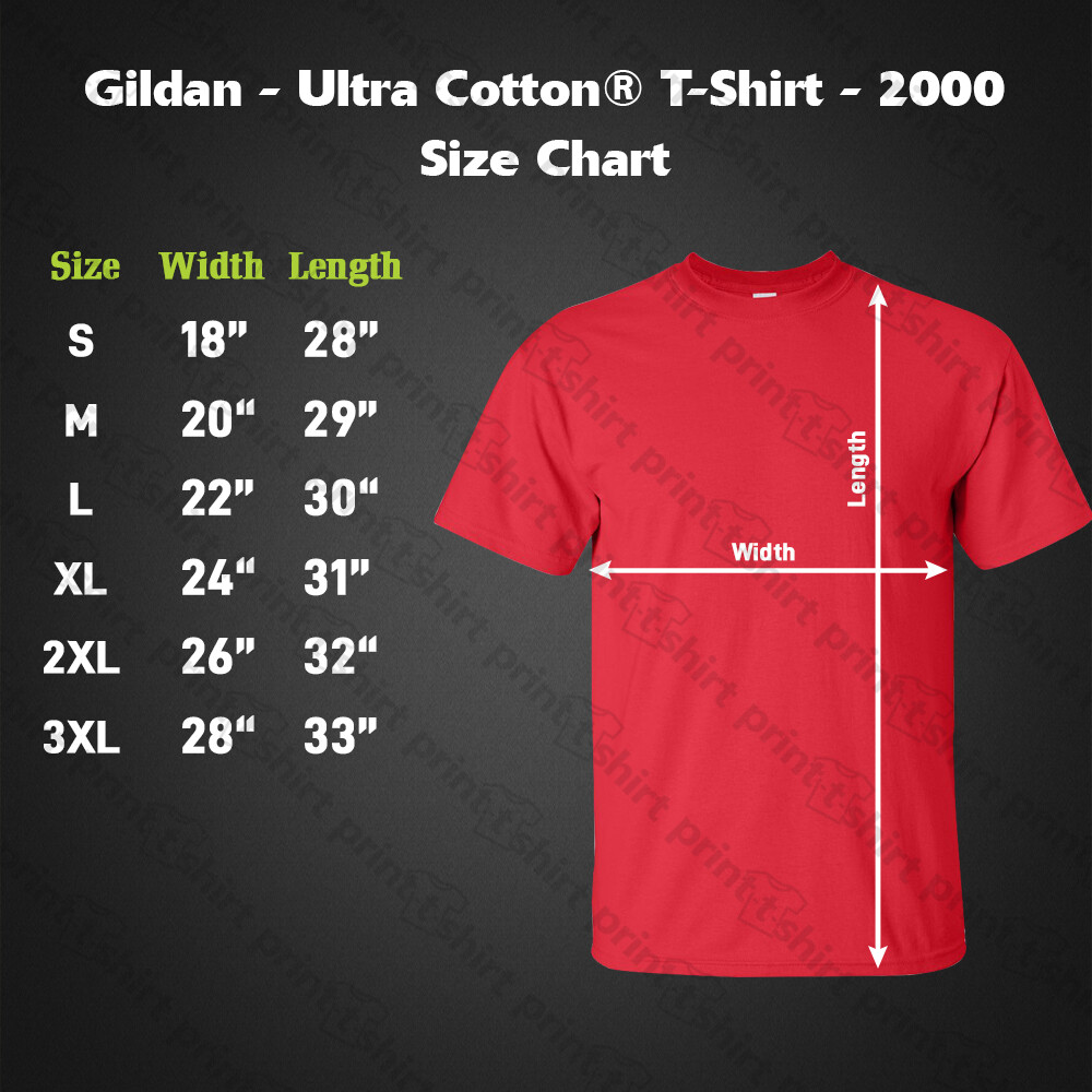 Gildan Mens – Ultra Cotton T-Shirt – 2000