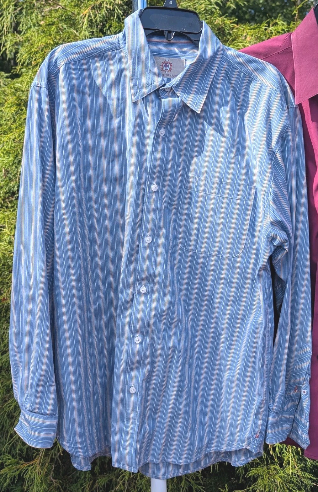 3 L Men’s Button Down Shirts Peter Millar Van Heusen Territory Ahead Business