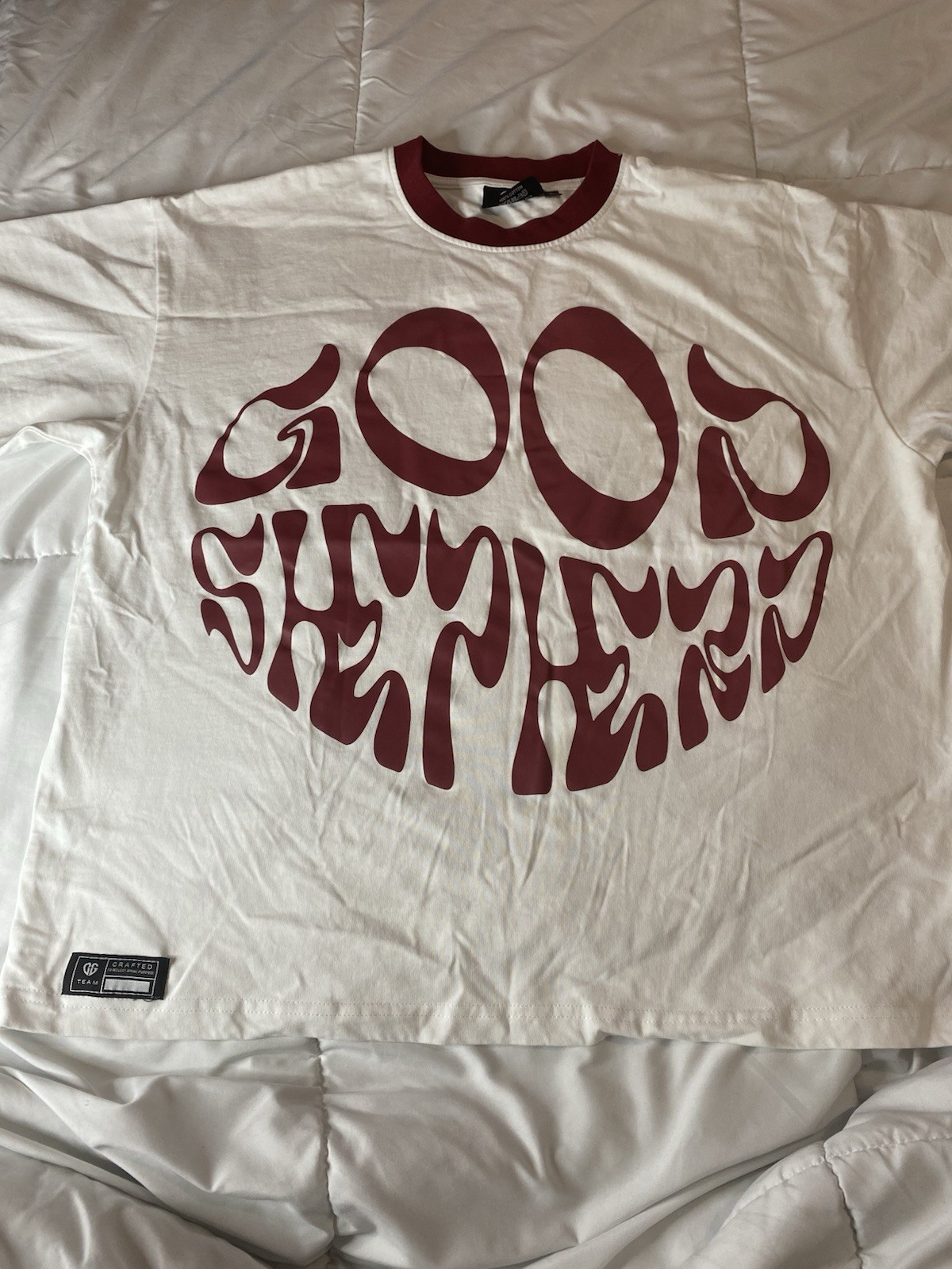 Good Shepherd” Tee Maroon
