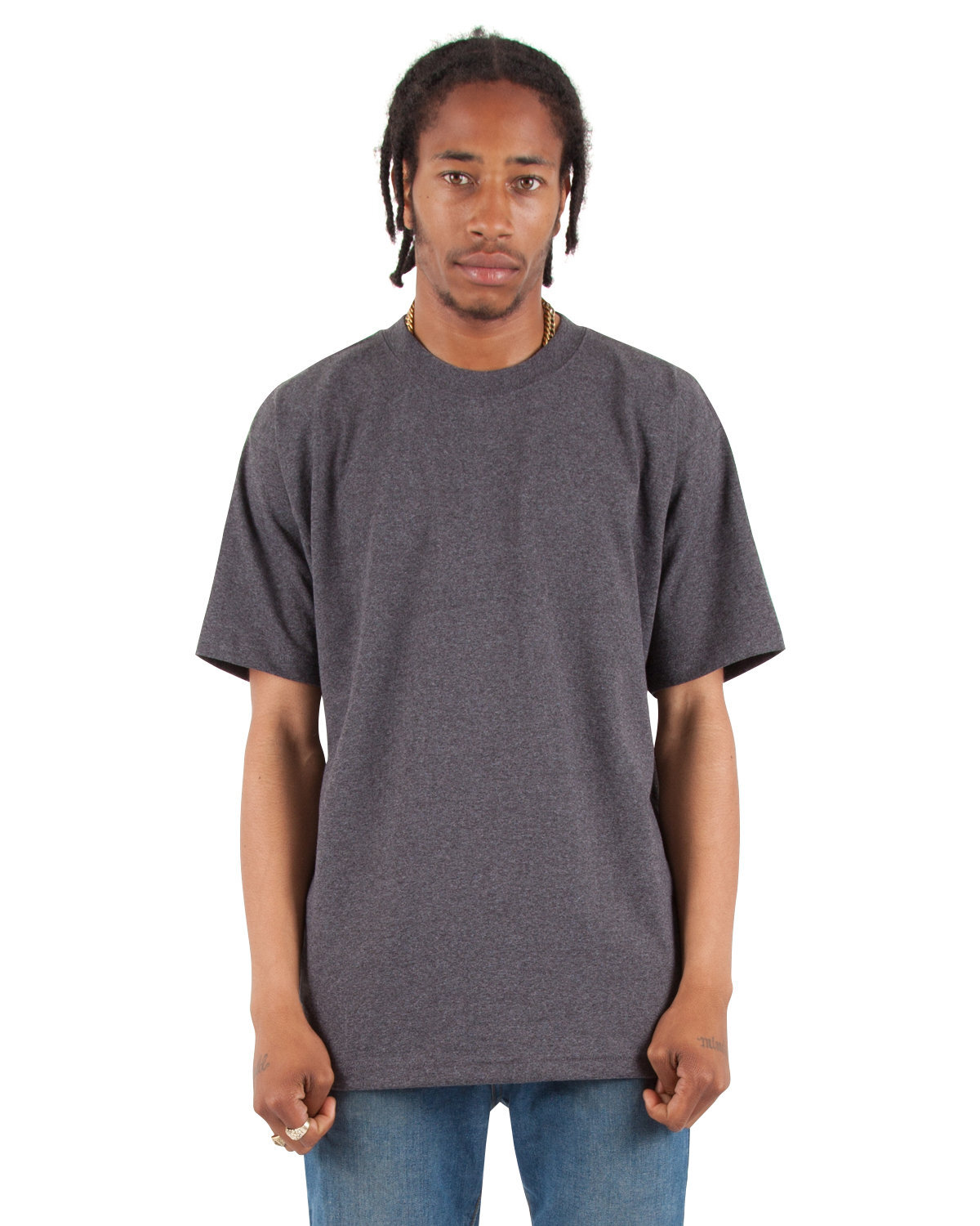 2 Pack Of Shaka Wear Adult Max TShirt Heavyweight Stylish Plain T-Shirt – SHMHSS