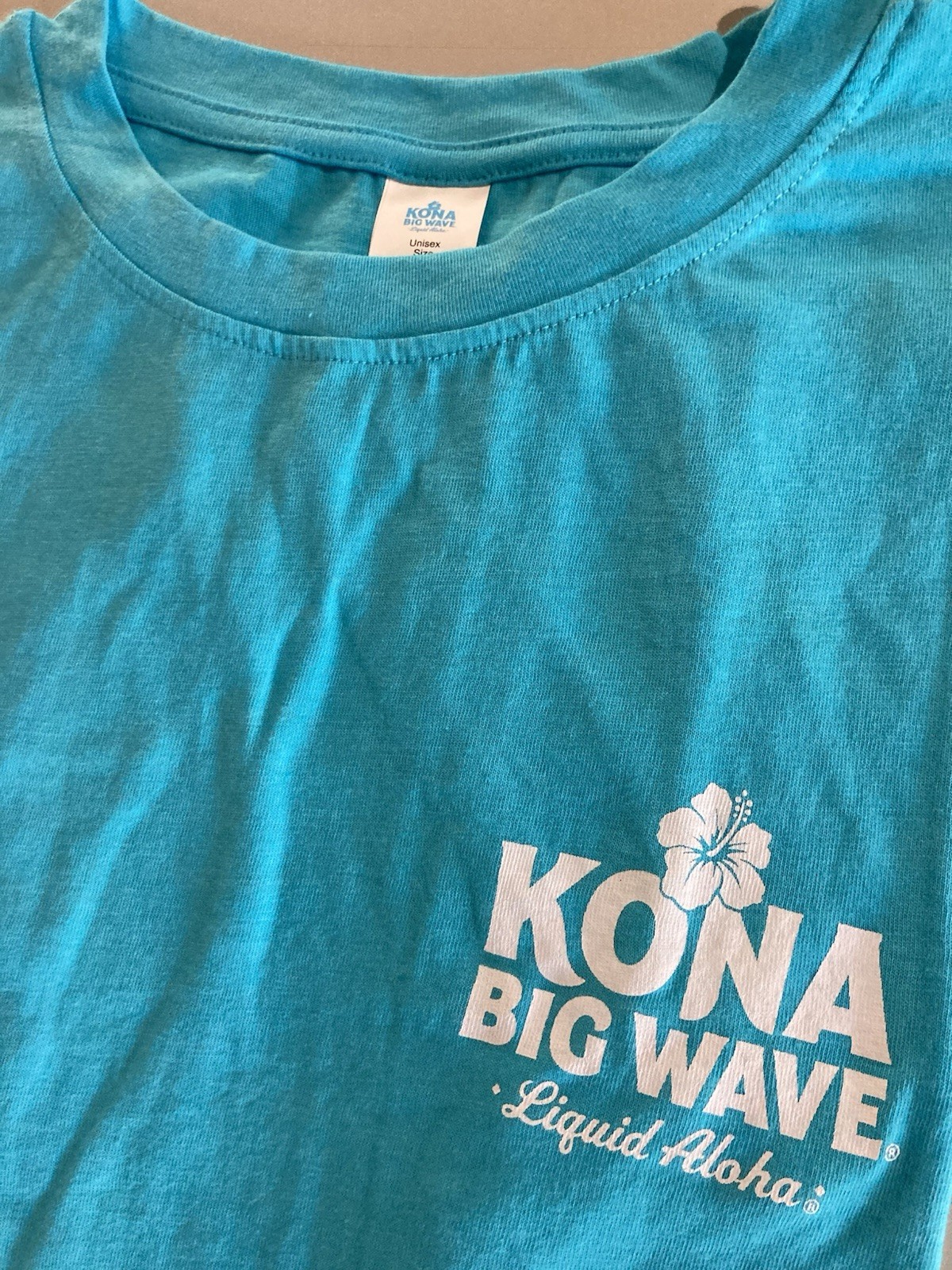 🌟 New Kona Brewing Big Wave Liquid Aloha Beer T Shirt Medium Craft Hawaii
