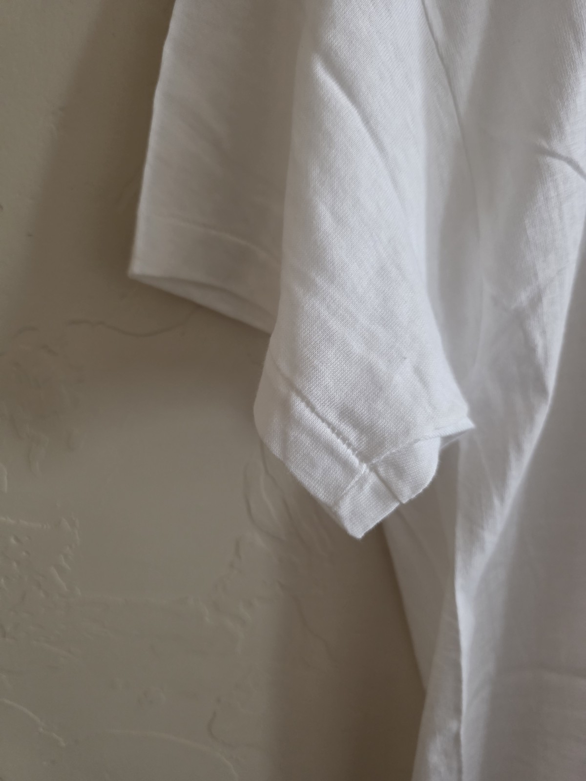 New NWOT Vintage 50s Penny’s White Blank Soft T-shirt Size 46 100% Combed Cotton