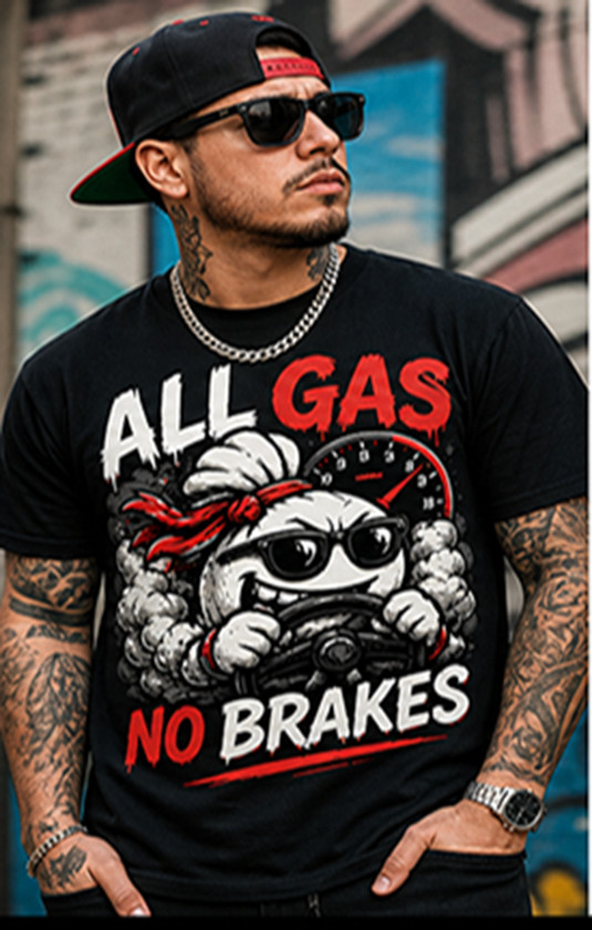Greystone 8XL Big & Tall Sneaker Tee Shirt World Best Dad ALL Gas Streetwear