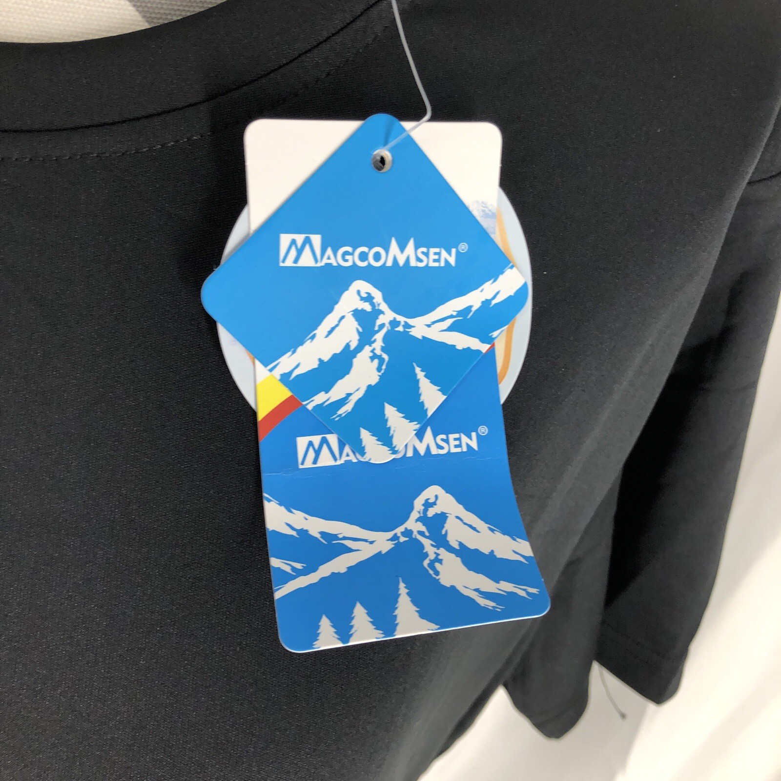MAGCOMSEN Men’s Short Sleeve UPF 50+ T-Shirt Black Size XL