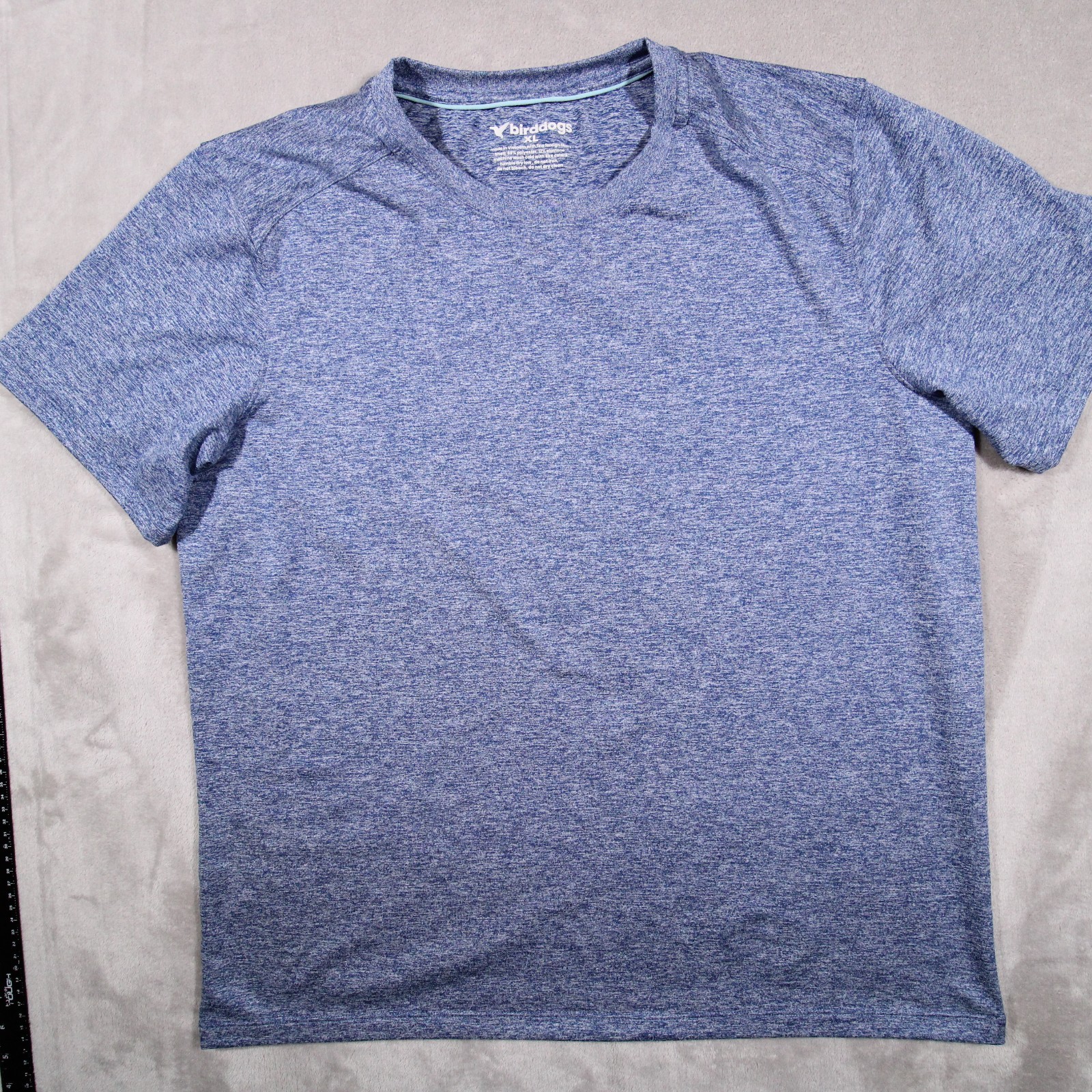 Birddogs short sleeve shirt XL Men blue snug lebowski supersoft
