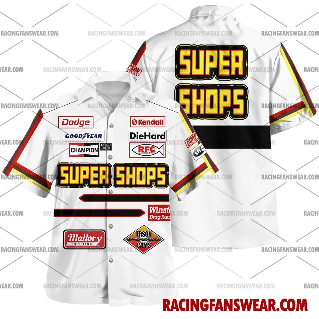 Don Garlits NHRA Racing 1986 Hawaiian Shirts