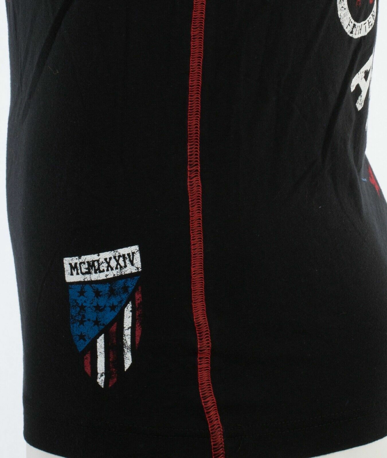 AMERICAN FIGHTER Sherman Eagle Black Athletic Mens Crewneck T-shirt M-3XL NWT