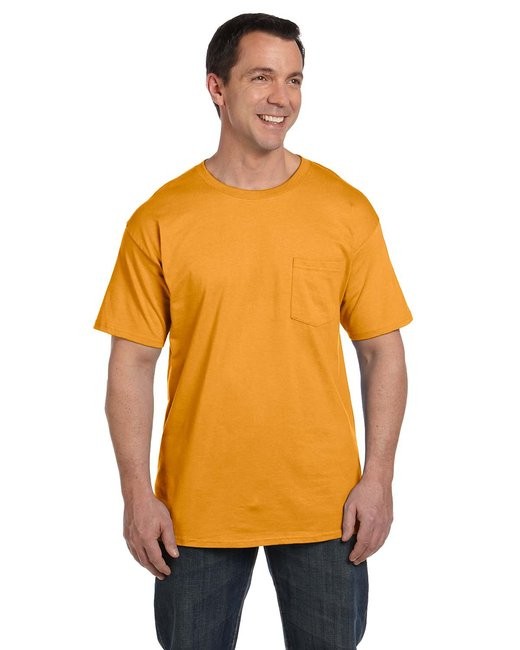 Hanes 6.1 oz. Beefy-T with Pocket 5190P