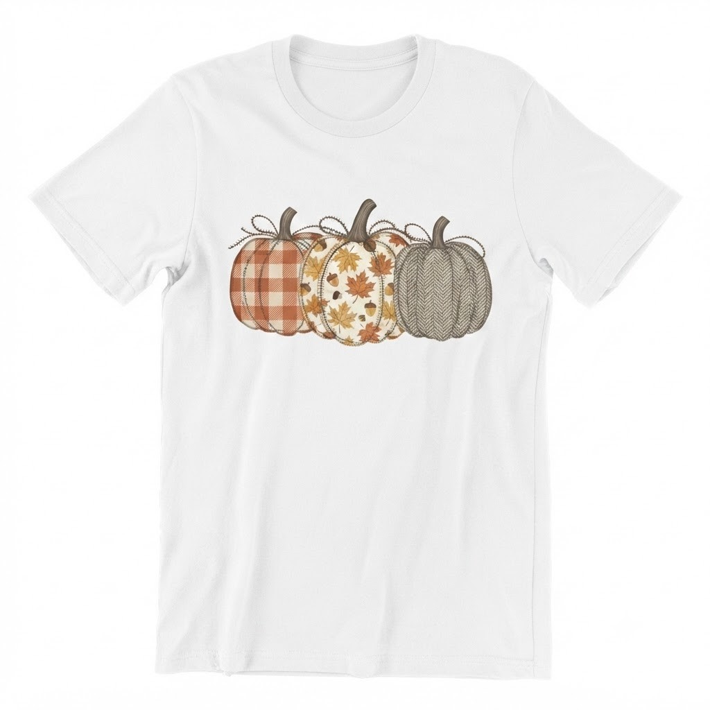 Fall Pumpkin T-Shirt, Autumn Fall Shirt, Thanksgiving Shirt, Pumpkins Shirt