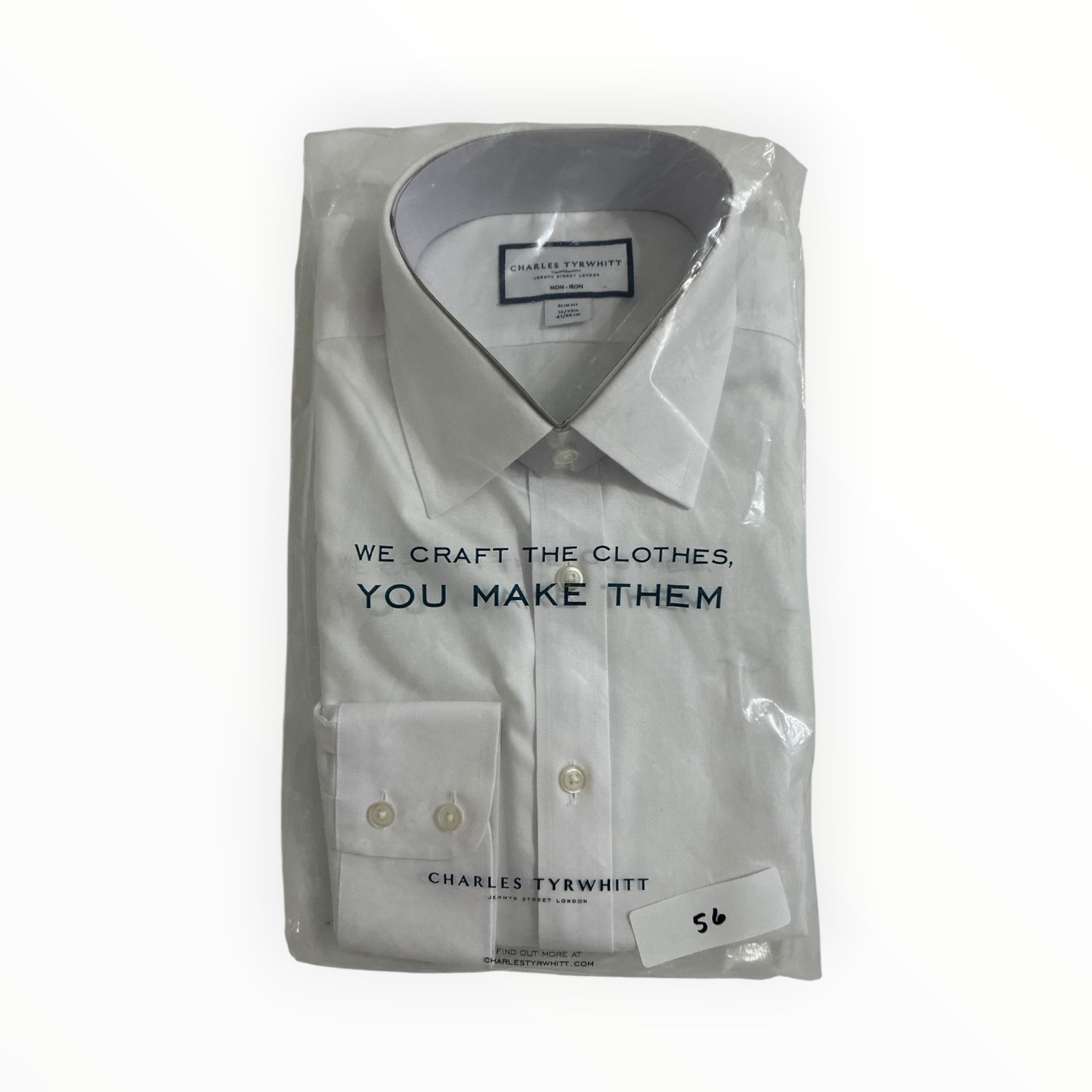 Charles Tyrwhitt Slim Fit Button Down Dress Shirt Men’s Cotton Choose Color & Sz