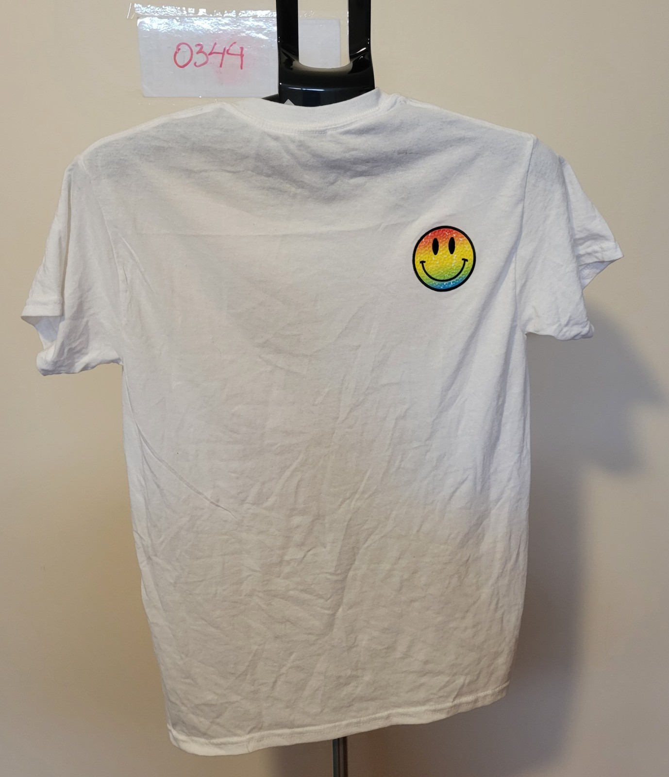 Gildan DryBlend White T-Shirt – Size S (344)