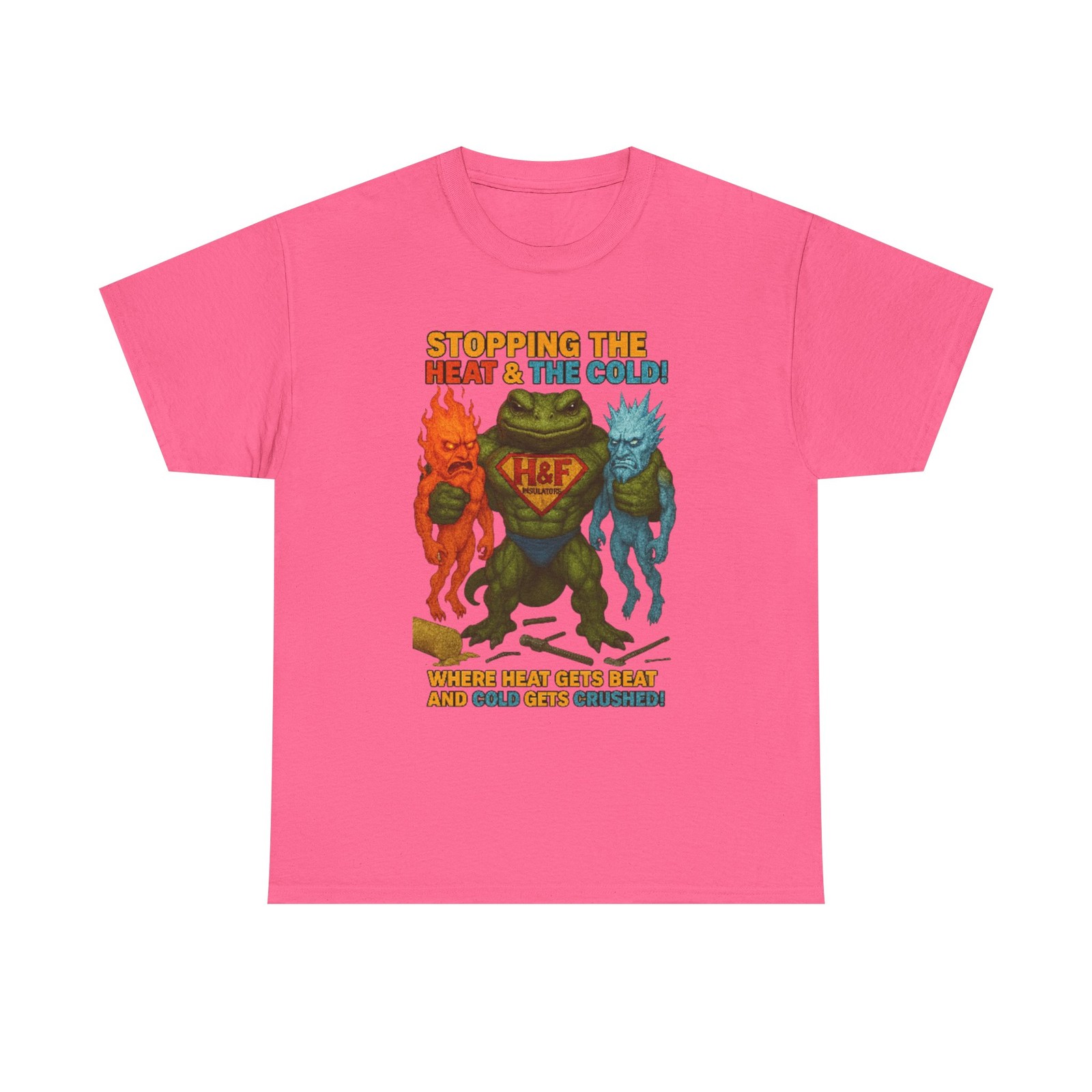 Heat vs Frost insulation worker Tee | HVAC, Winter Crew