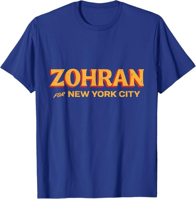 Zohran Mamdani For Mayor Merch New York Unisex T-Shirt