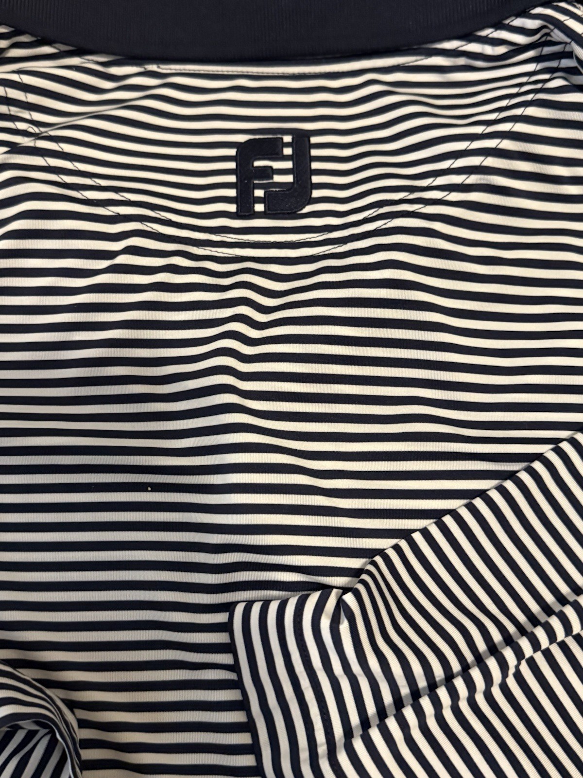 Men’s FootJoy Polyester Blend Stretch Golf Polo Shirt Size Xl