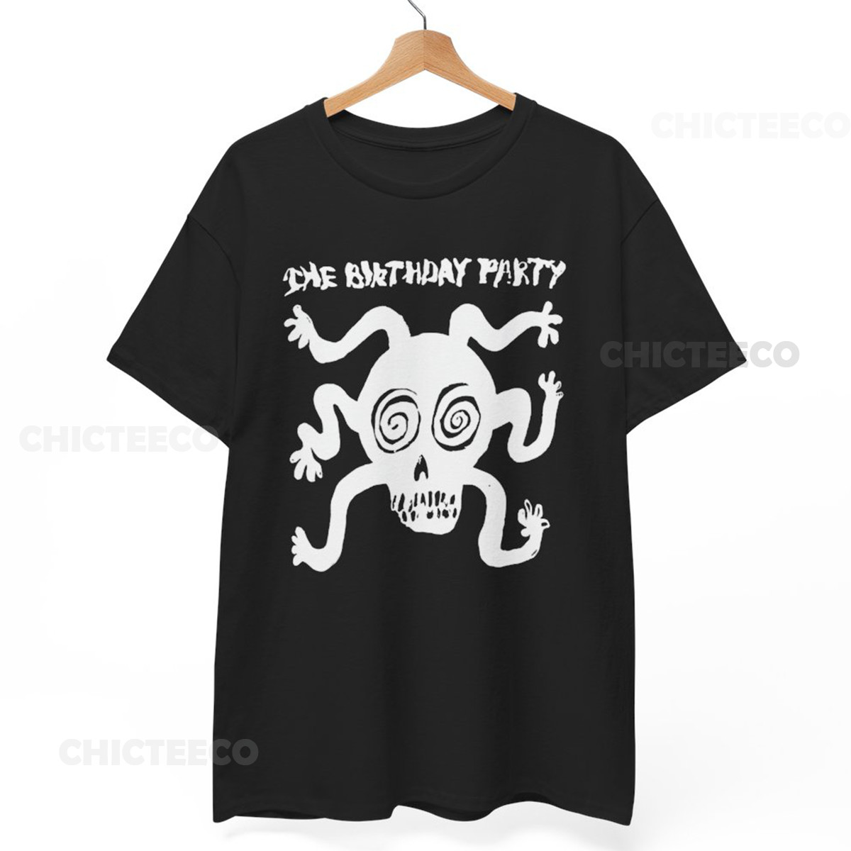 The Birthday Party Shirt – Punk Horror T-Shirt, Unisex Band Tee, 80s Alternative