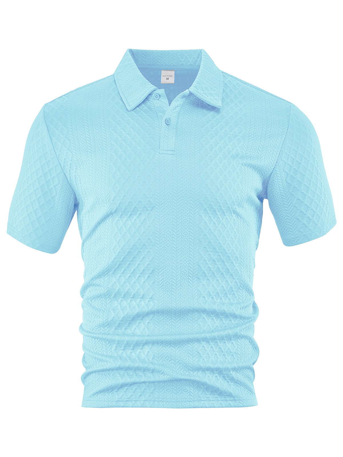 Summer Thin Loose Breathable Solid Collar Polo
