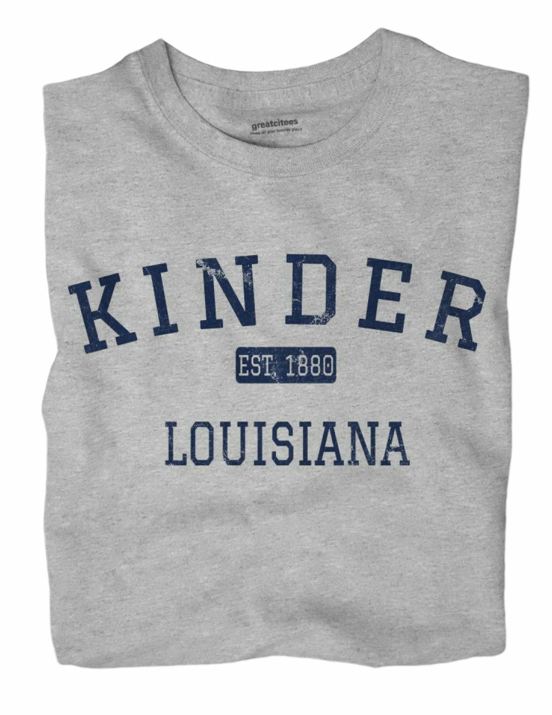 Kinder Louisiana LA T-Shirt EST