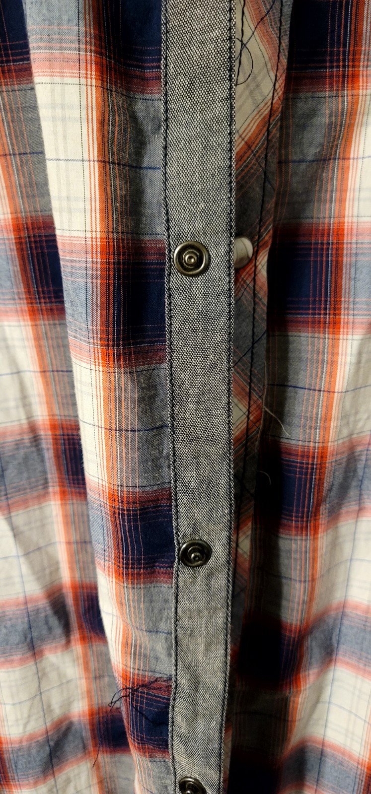 Various Artists Men’s Snap Button Up XXL, long Sleeve Shirt, Pre-owned.